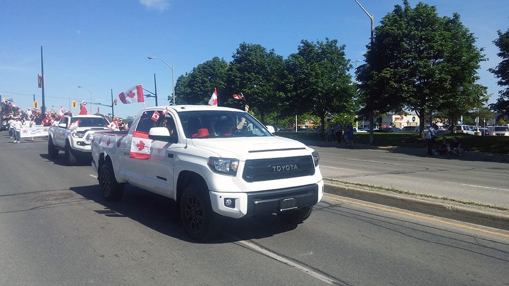 Brantford Toyota Celebrates Canada's 150th Birthday