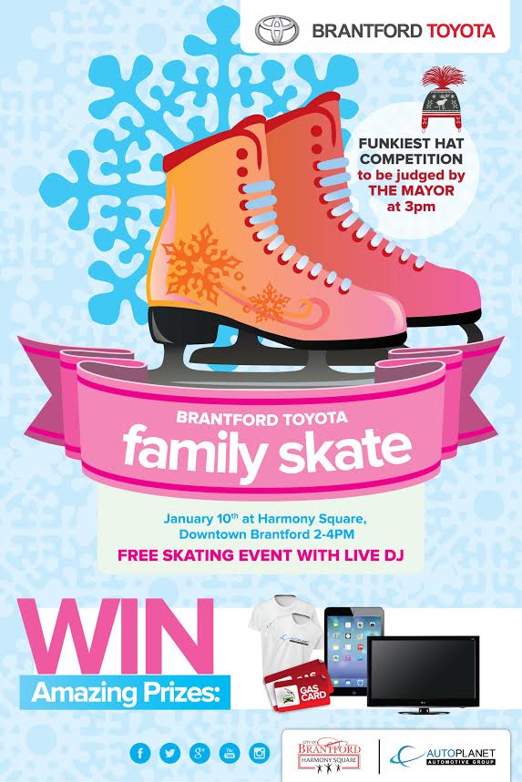 Brantford Toyota Family Skating Event